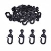 AONEAR 36 Pack Plastic Hooks for Gazebo Curtains and Mosquito