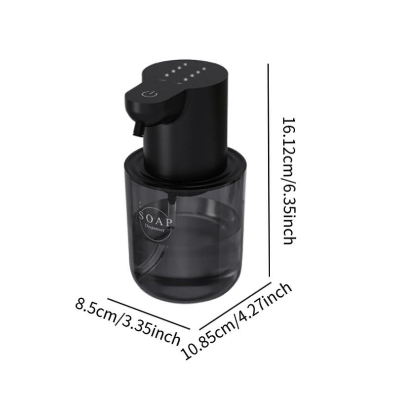 Fenteer Automatic Foaming Soap Dispenser,Electric Sensory Pump,Smart Touchless Hand Soap