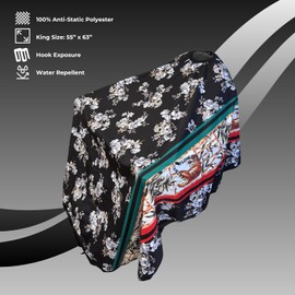 Barber Flow Bengal Tiger Hair Cutting Barber Cape | Adjustable Elastic Neckband Closure | Large King Size