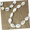 LIFKOME 3pcs Unique Shell Choker Necklace Alloy Pendant Short Clavicle