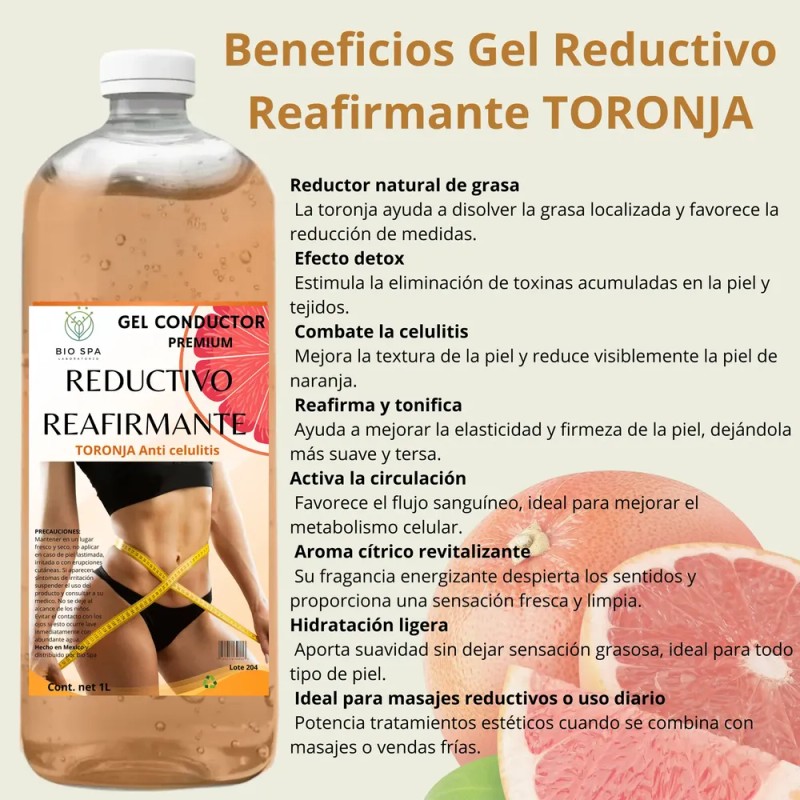 Bio Spa - Kit 3 Gel Reductivos Rafirmante +sales Reductivas
