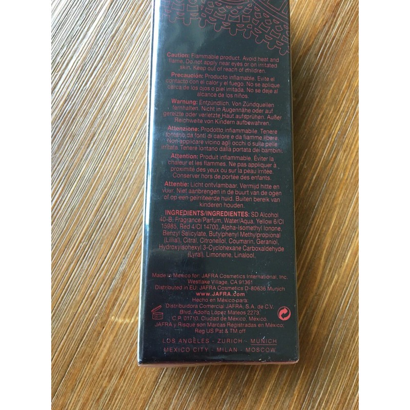 Jafra Risque Classic Eau de Toilette 2 fl oz /