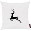 Christmas Reindeer Throw Pillow Cushion Cover for Selected., 40x40cm
