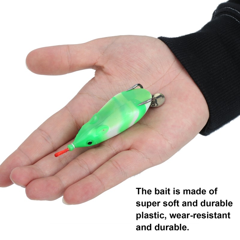 3Pcs Sequin Conversion Soft Artificial Simulation Snakehead Lure Bait Fishing