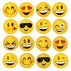 100pcs Small Yellow Smiley Face Laughing Happy Smile Designs for