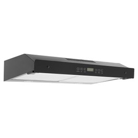 JAYGOVAN 30 Inch Under Cabinet Range Hood with 350 CFM Powerful Suction,3 Speed Gesture Sensing & Touch Control Panel, Stainless Steel Kitchen Vent with LED Lights, 55dB Low noise operation