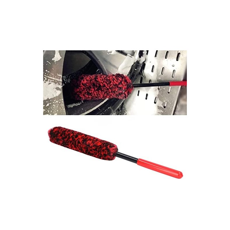 TOPINCN Cepillo de Limpieza de Cubo de Rueda de Coche,