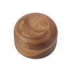 Wooden Men Shaving Bowl Burr Free Compact Shaving Cream Cup
