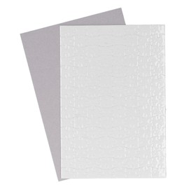 10 Sets Blank Puzzles, Sublimation Blanks Puzzles, White Transfer Puzzle Crafts for Handmade Deliveries, 20 x 29 cm