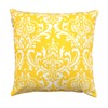 TreeWool (2 Pack Damask Accent Cushion Covers in Cotton Canvas