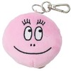 Barbapapa Key Chain with Reel Plush Toy Key Mascot BARBAPAPA