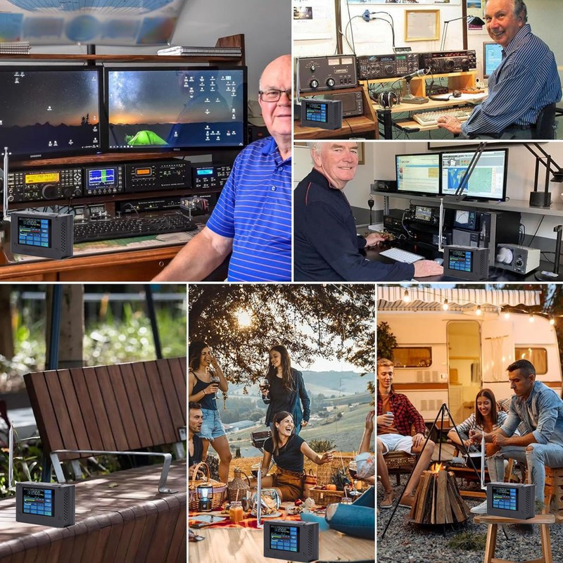 Full Band Receiver Portable Digital All Frequency FM AM MW