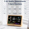 16-in-1 Air Quality Monitor Indoor, 7' Smart Large Display 9
