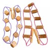 Singex Kit 3 Cinturones Reforzado 1.30 Cm Maderoterapia Artesanal