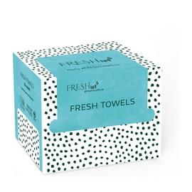 FRESHist FRESH TOWELS, Disposable, Ultra-Soft, Absorbent, Decomposable, Vegan & Cruelty-Free Face Towels, 50 Ct, 1 Pack