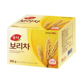 Roasted Barley Tea Bags 10g x 30T – 100% Korean Barley, Caffeine-Free, Nutty Flavor, Hot & Cold Brew Herbal Tea