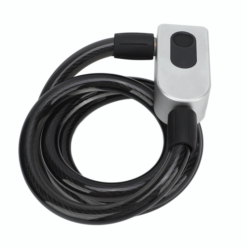 Smart Bluetooth Fingerprint Cable Lock Anti Theft Keyless Electronic for