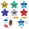 500 Pcs Reward Stickers for Children,1 Inch Smiling Star Stickers