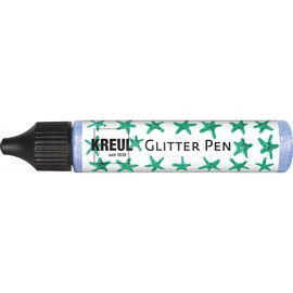 KREUL 49853 Glitter Pen Galaxy, Glitter Effect Paint in Handy 29 ml Pen, for Decorating, Labelling and Decorating a Wide Range of Materials, Water-Based