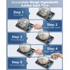 Nicewell Digital Kitchen Food Scale 22lb for Cooking Baking |