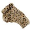 Pet Leopard Print Cloak Cute Retro Stylish Puppy Plush Jacket
