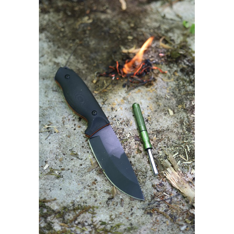 Forest Fundamentals Ferro Rod Fire Steel & Striker | Aluminium