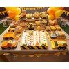 Construction Theme Cookies Individually Wrapped 24 Pack | Bulldozer Excavator