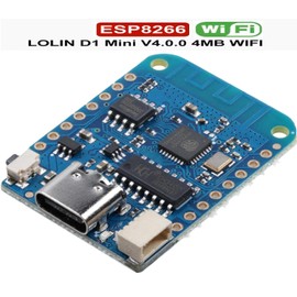 AYMBH WEMOS D1 Mini V4.0.0 ESP8266 WiFi Development Board with Type-C USB, 4MB Flash, Arduino & MicroPython Compatible IoT Module for Smart Home Projects