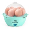 MyMini 7-Egg Cooker, Teal Color - Perfect Boil, Poach, or