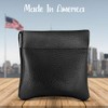 Monedero clásico a presión, de cuero, para hombre de Nabobb,