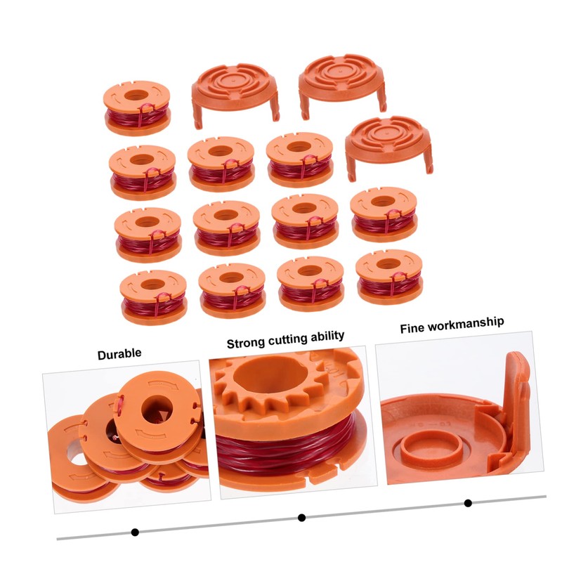 Levemolo Replacement Mower Line 0.065in for String Trimmer 12pcs Set