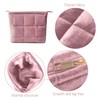 1 Velvet Makeup Bag, Large Capacity Storage Bag, Women's Travel