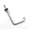 (8 Pieces) M6x25x75mm 304 Stainless Steel Screw Hook With Nuts