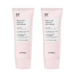 Art Deli Mela Cut Sun Cream Tone Up 50ml-2 pcs / 아트델리 멜라컷 선크림 톤업 50ml-2개