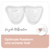 nip 2 x Medium 20mm Breastfeeding Cones for Natural Drinking