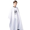 Men's Hair Salon Cutting Cape Barber Gown Eagle White
