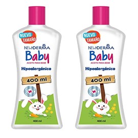 Duo New Derma Baby Aceite para Bebe 400 ml c/u