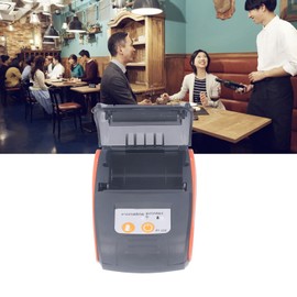 Bewinner Bluetooth Receipt Printer, Portable 58 mm Mini Thermal Pos Printer, Personal Invoice POS Receipt Printer, Mobile Wireless Thermal Printer for Restaurant Sales (Without