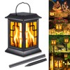 Viitech Solar Lights Garden Outdoor, IP65 Waterproof Solar Flame Light