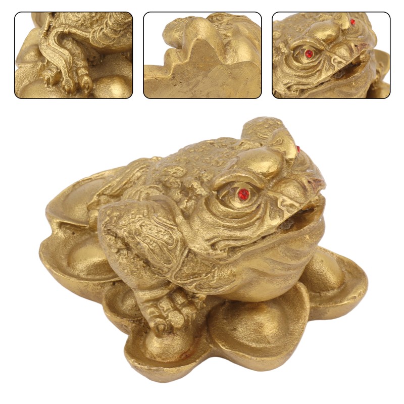 Money Toad Fortune Good Luck Attract Wealth Corrosion Resistant Three
