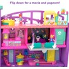 Polly Pocket Mega Mall with 6 Floors, Elevator, Vehicle, Parking