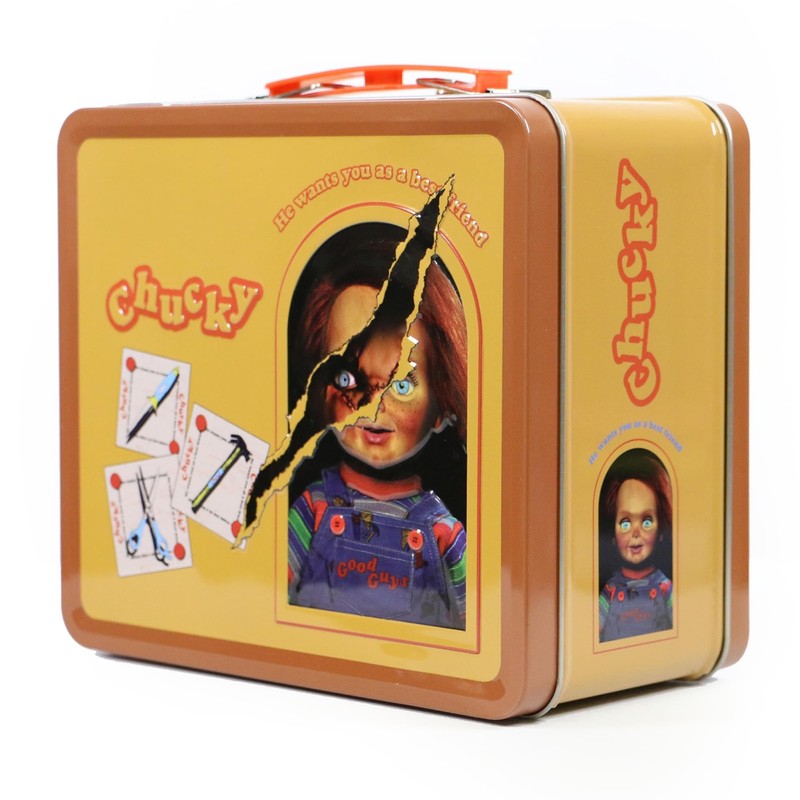 Surreal Entertainment Child's Play Chucky Good Guys Tin Lunch Box