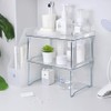 Tumnea Kitchen Shelf Organiser, Desktop Storage Shelf, Transparent Acrylic Kitchen