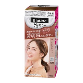 Kao Blaune Bubble Hair Colour for Grey Hair - 2N Mocha Brown