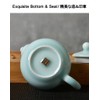 Celadon Teapot,Jade Green Porcelain Teapot,Kungfu Tea Utensil,Tea Ceremony,4 Optional Colors,龙泉青瓷茶壶
