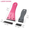 Gomake Plastic Razor Blade Scraper Kit Locking Razor Blade Scraper