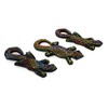 TEMPELWELT Decorative Figure Gecko with Magnet Set of 3, Albesia