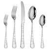 20-Piece Silverware Set Service for 5 Stainless Steel Flatware Cutlery