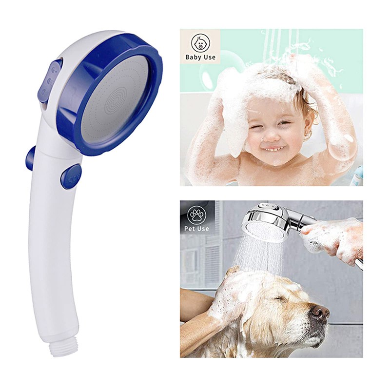 KAIYING High Pressure Handheld Shower Head with ON/OFF Pause Switch,