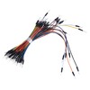 65pcs Breadboard Protoboard Jumper Wires Solderless Flexible Male to Male